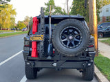 C4 Fabrication Overland Series Rear Bumper (Dual Swing-Out With Tire Carrier) for 2010+ 4Runner