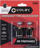 Colby Valve Emergency Tire Valve System - 2 Packs