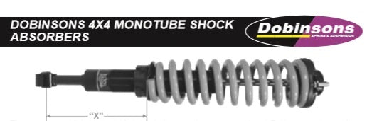 Dobinsons Front IMS Struts for FJ Cruiser, 4Runner, Prado & GX460 (Pair) - (IMS59-50700)