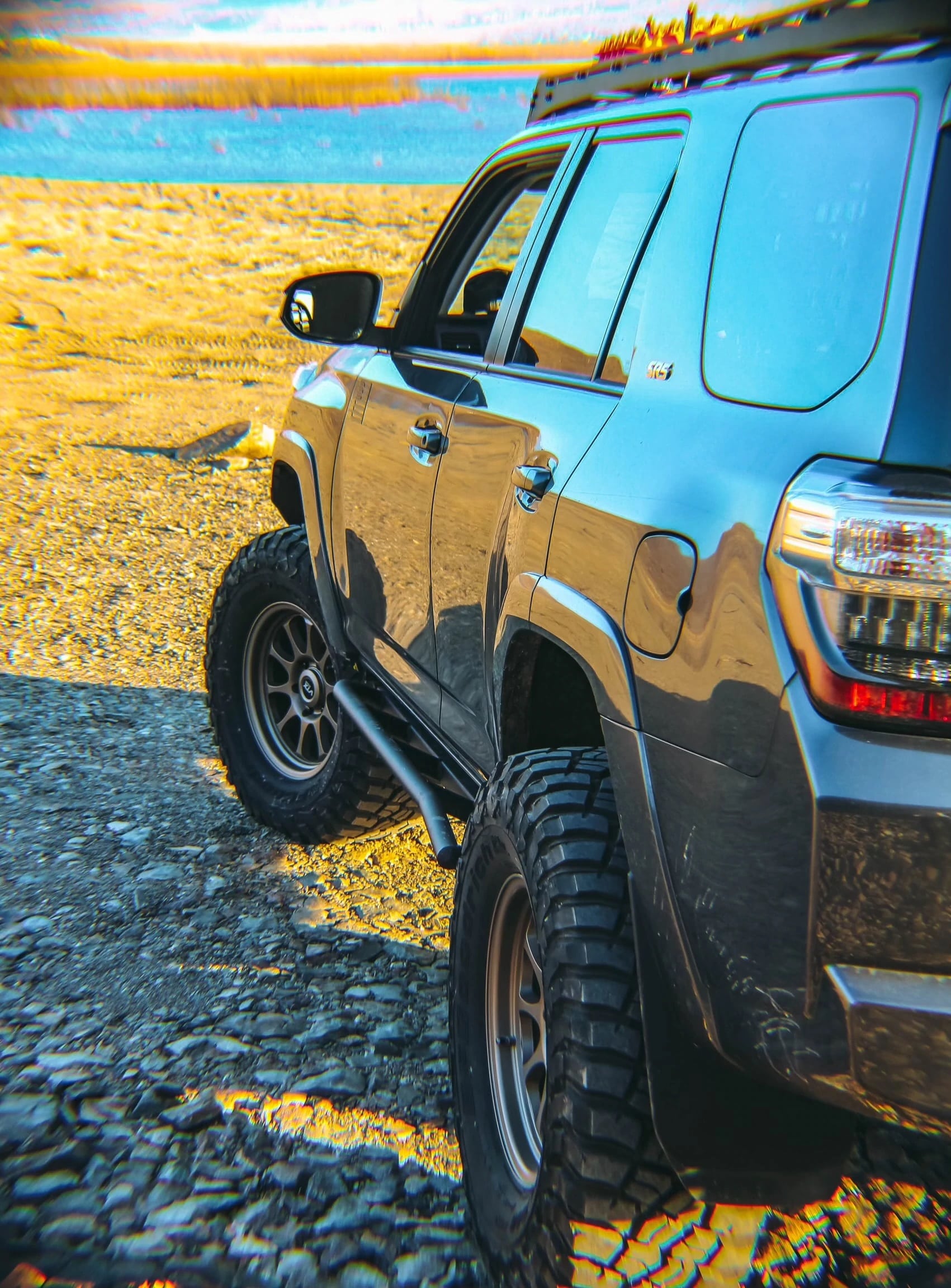 C4 Fabrication Rock Sliders for 2010-2013 4Runner Trail Edition