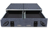Dobinsons Dual Roller Rear Drawer System for GX460/470, 4Runner & Prado 120/150 with Fridge Slide (RD80-1001)