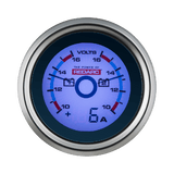 REDARC Dual Voltage 52mm Gauge with Optional Current Display (G52-VVA)