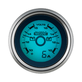 REDARC Dual Voltage 52mm Gauge with Optional Current Display (G52-VVA)