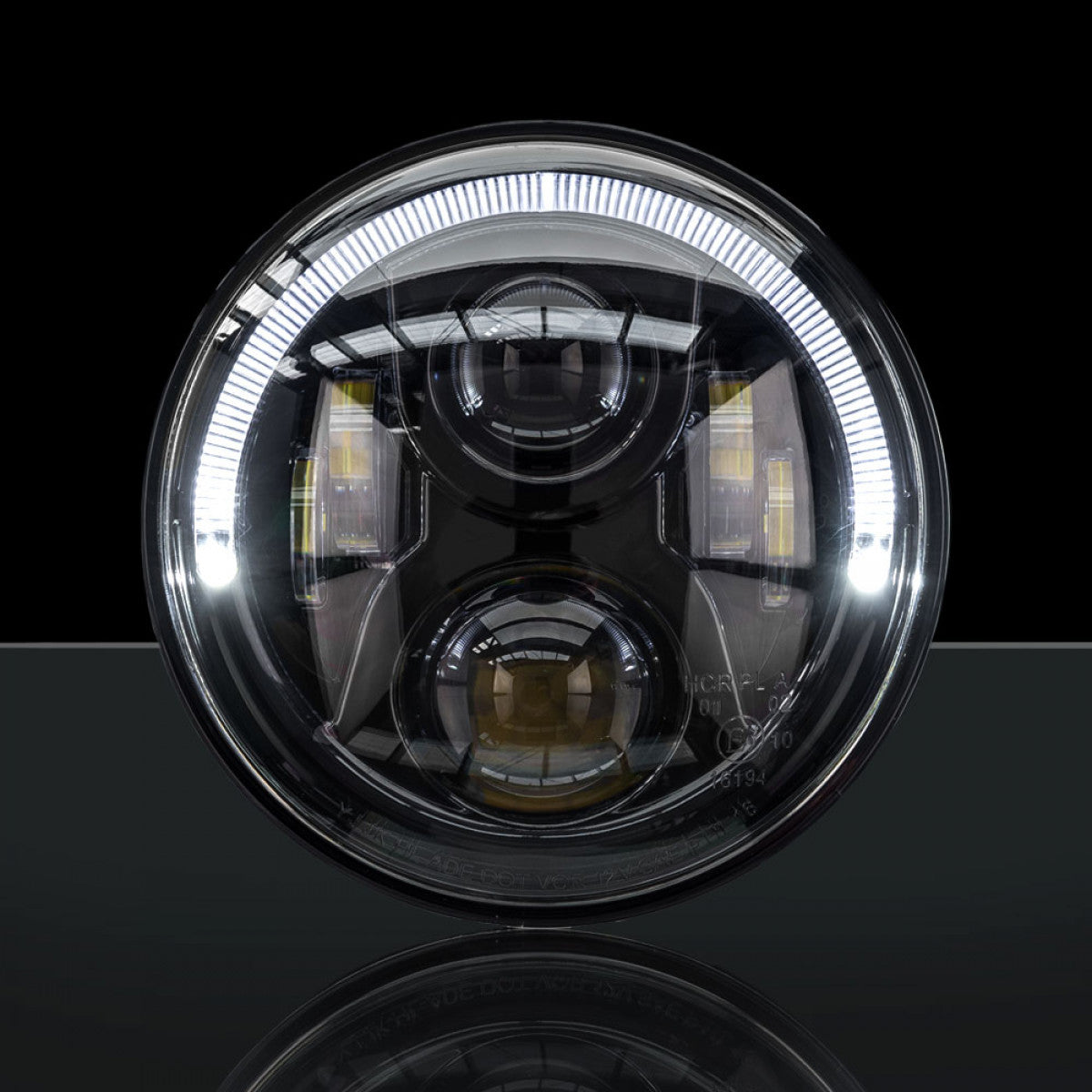 STEDI Carbon Black 7" LED Headlight