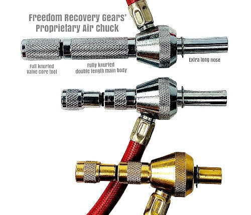 Freedom Recovery Gear Self-Contained EZ-Rapid Tire Deflation Tool with Gauge