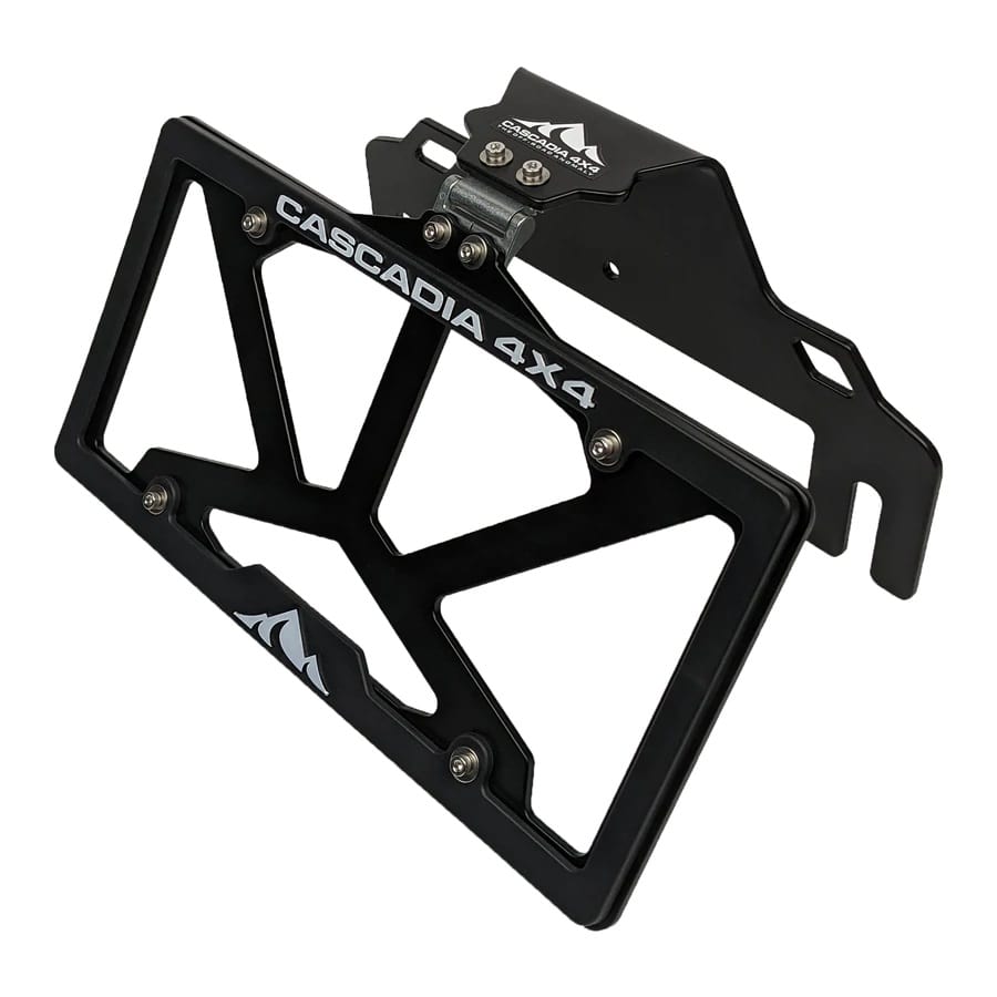 Cascadia 4x4 Flipster V3 - Winch License Plate Mounting System